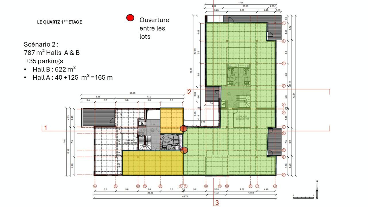 Bureau Aix-en-Provence 1053m² Location bureau Aix-en-Provence Bouches-du-Rhône OLBUR2314514 30